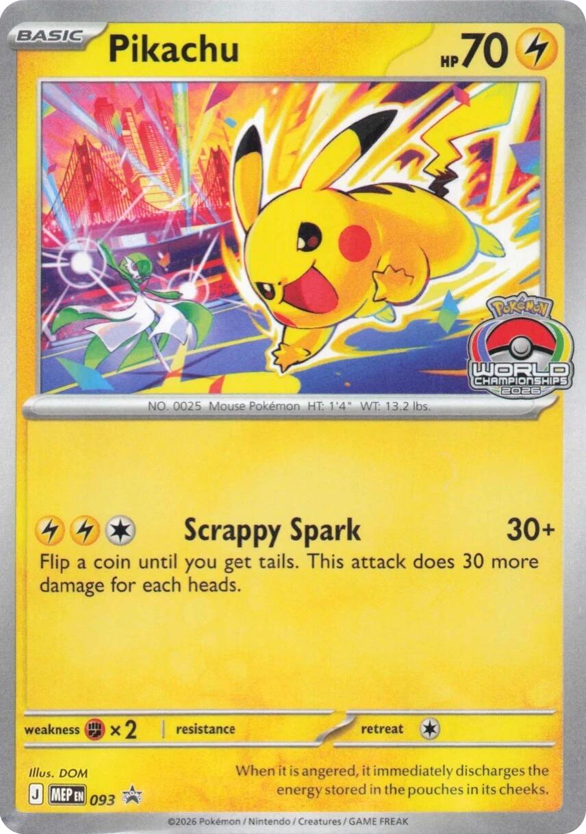 Pikachu (093) [Mega Evolution Promo] | Exor Games New Glasgow