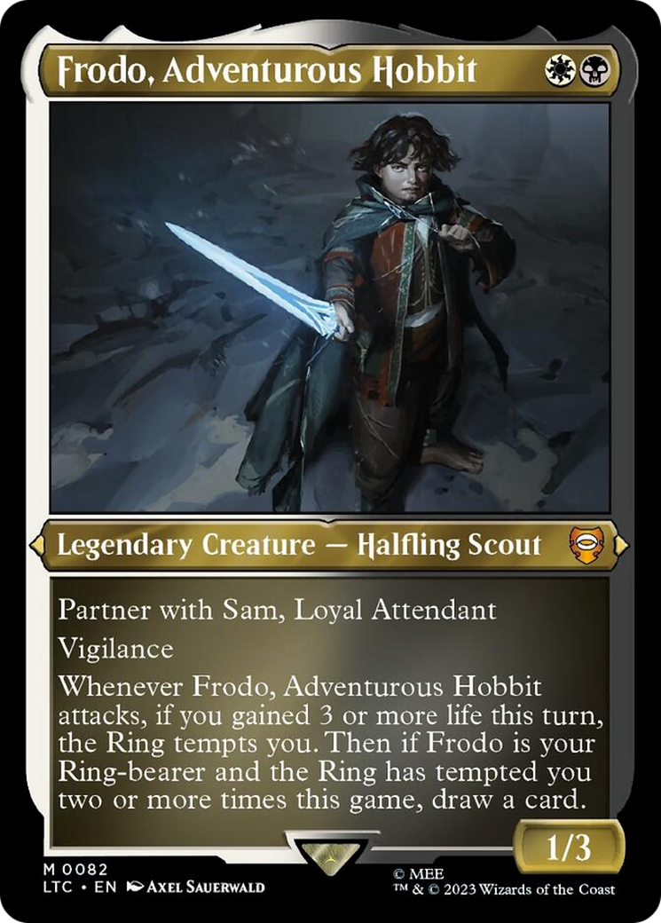 Frodo, Adventurous Hobbit (Display Commander) [The Lord of the Rings: Tales of Middle-Earth Commander] | Exor Games New Glasgow