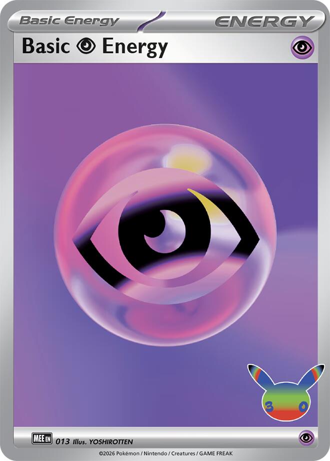 Basic Psychic Energy (013) (30th Celebration) [Mega Evolution Energies] | Exor Games New Glasgow