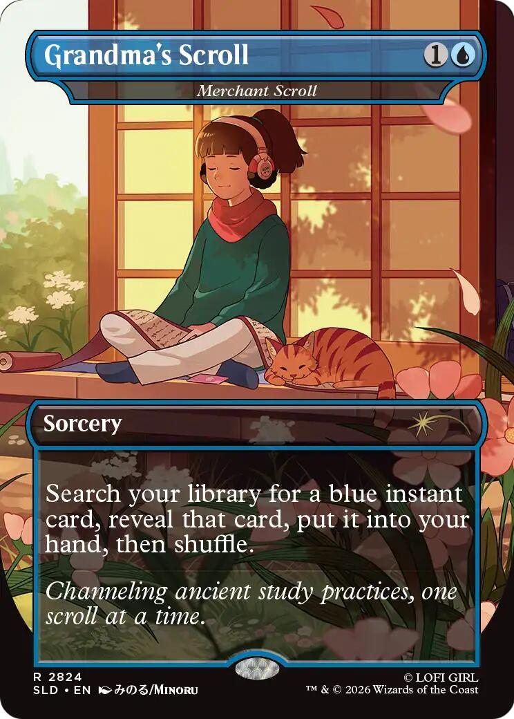 Grandma's Scroll - Merchant Scroll [Secret Lair Drop Series] | Exor Games New Glasgow