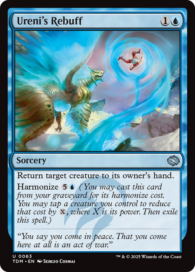 Ureni's Rebuff [Tarkir: Dragonstorm] | Exor Games New Glasgow