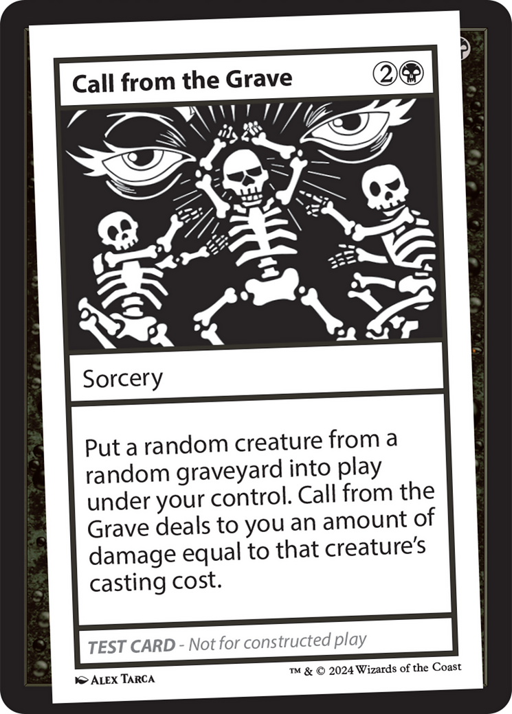 Call from the Grave [Mystery Booster 2 Playtest Cards] | Exor Games New Glasgow