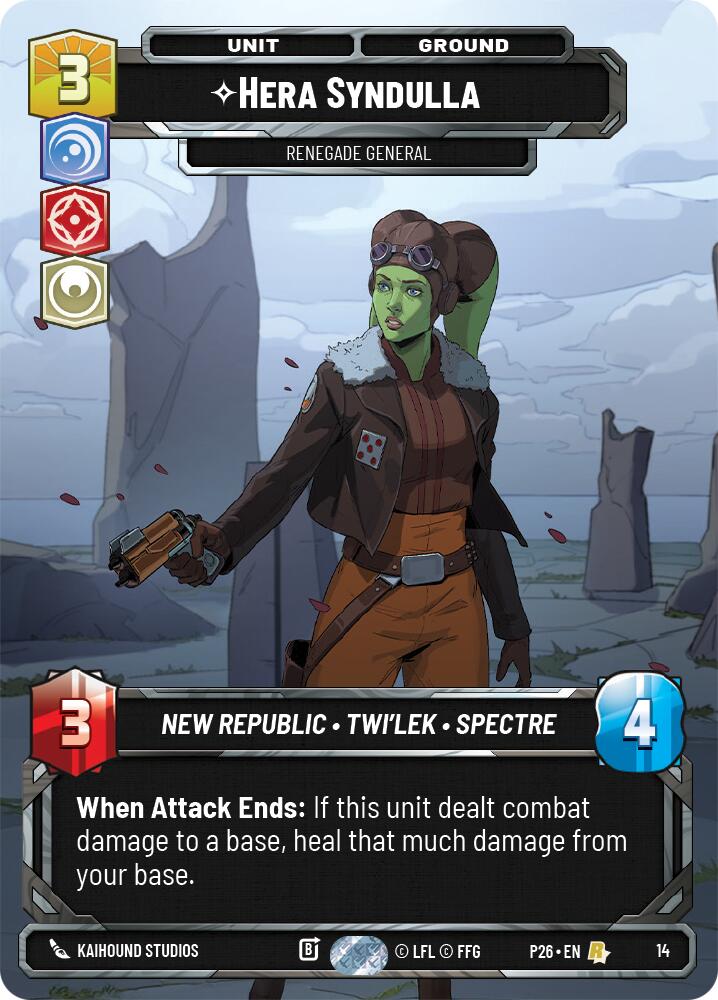 Hera Syndulla - Renegade General (14) (14) [Sector and Regional Promos: Season 2] | Exor Games New Glasgow