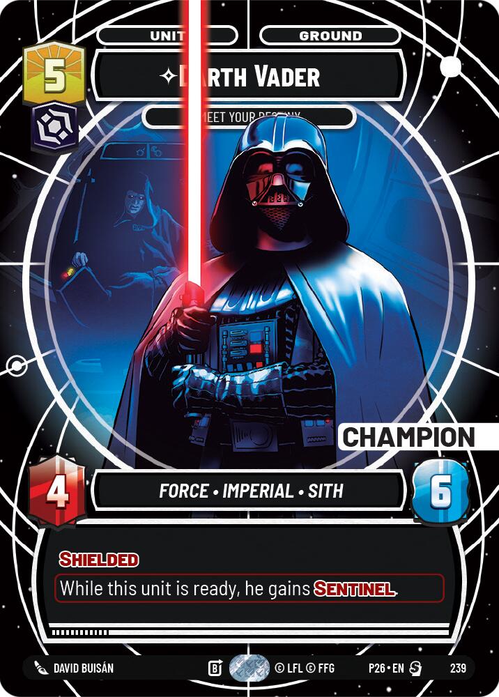 Darth Vader - Meet Your Destiny (239) (Champion) (239) [Sector and Regional Promos: Season 2] | Exor Games New Glasgow