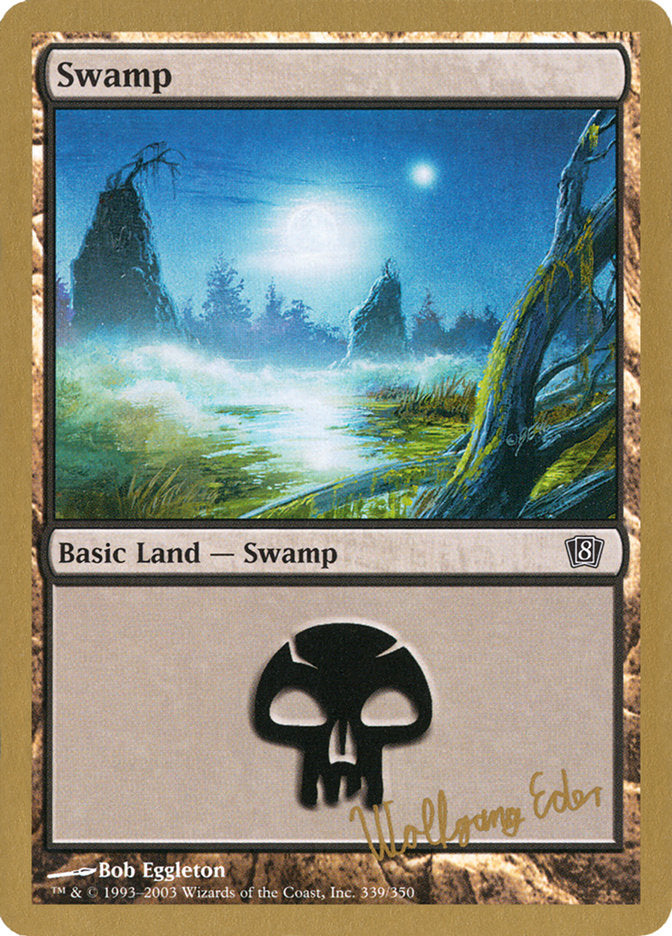 Swamp (we339) (Wolfgang Eder) [World Championship Decks 2003] | Exor Games New Glasgow