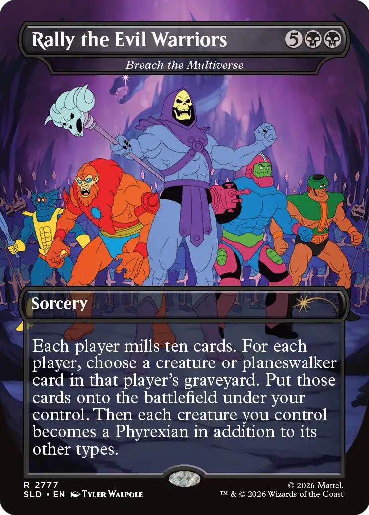 Rally the Evil Warriors - Breach the Multiverse [Secret Lair Drop Series] | Exor Games New Glasgow