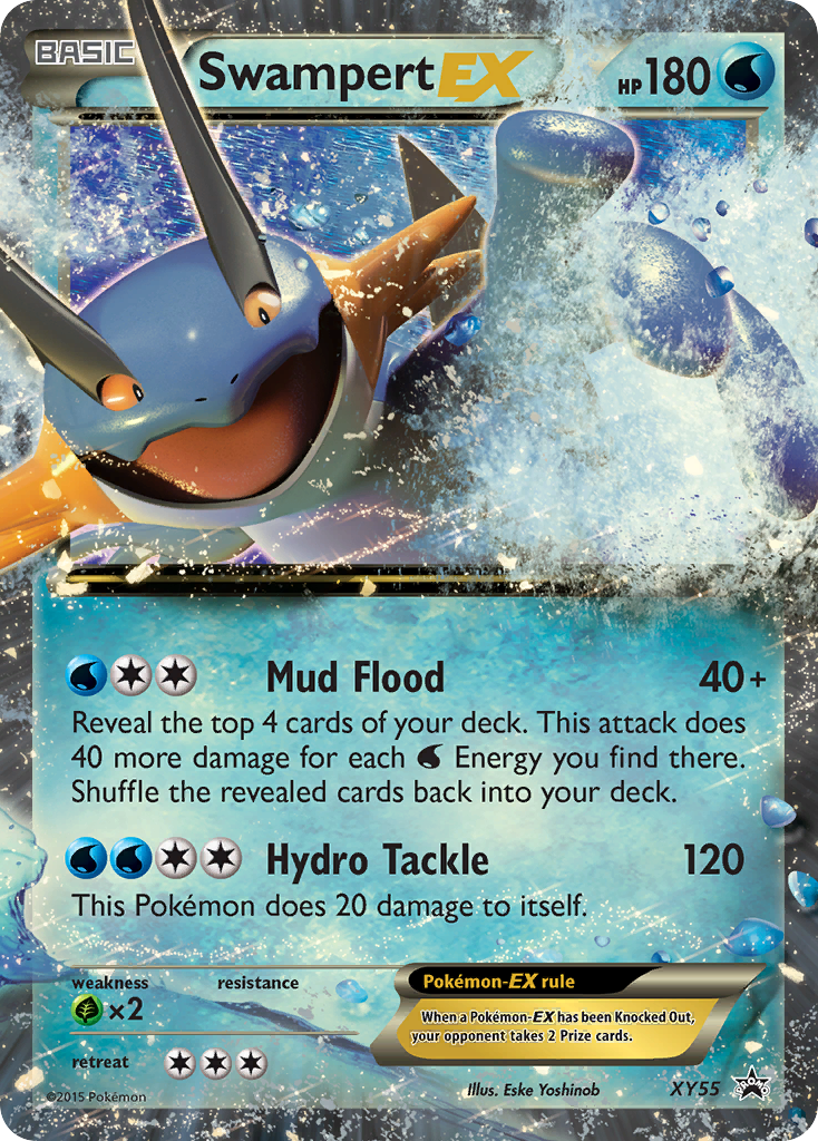 Swampert EX (XY55) [XY: Black Star Promos] | Exor Games New Glasgow