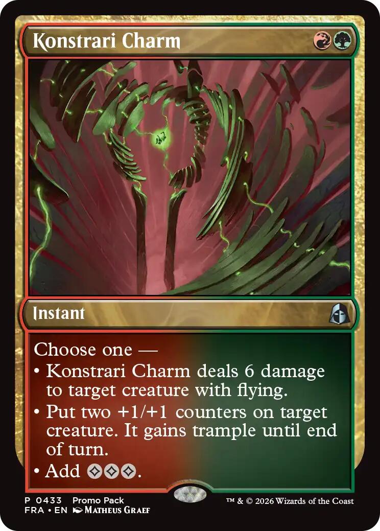Konstrari Charm [Reality Fracture Promos] | Exor Games New Glasgow