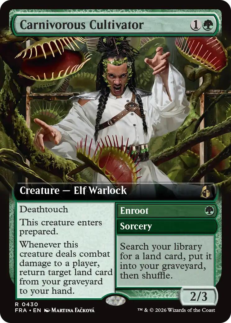 Carnivorous Cultivator (Extended Art) [Reality Fracture] | Exor Games New Glasgow