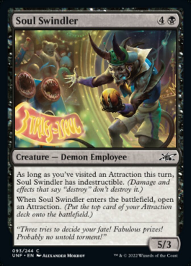 Soul Swindler [Unfinity] | Exor Games New Glasgow