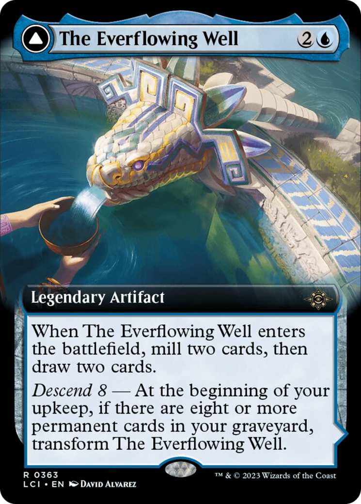 The Everflowing Well // The Myriad Pools (Extended Art) [The Lost Caverns of Ixalan] | Exor Games New Glasgow