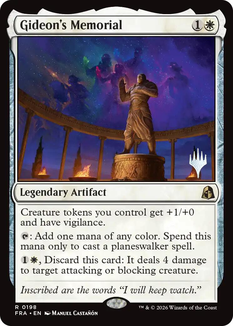 Gideon's Memorial [Reality Fracture Promos] | Exor Games New Glasgow