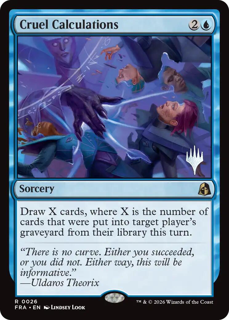 Cruel Calculations [Reality Fracture Promos] | Exor Games New Glasgow