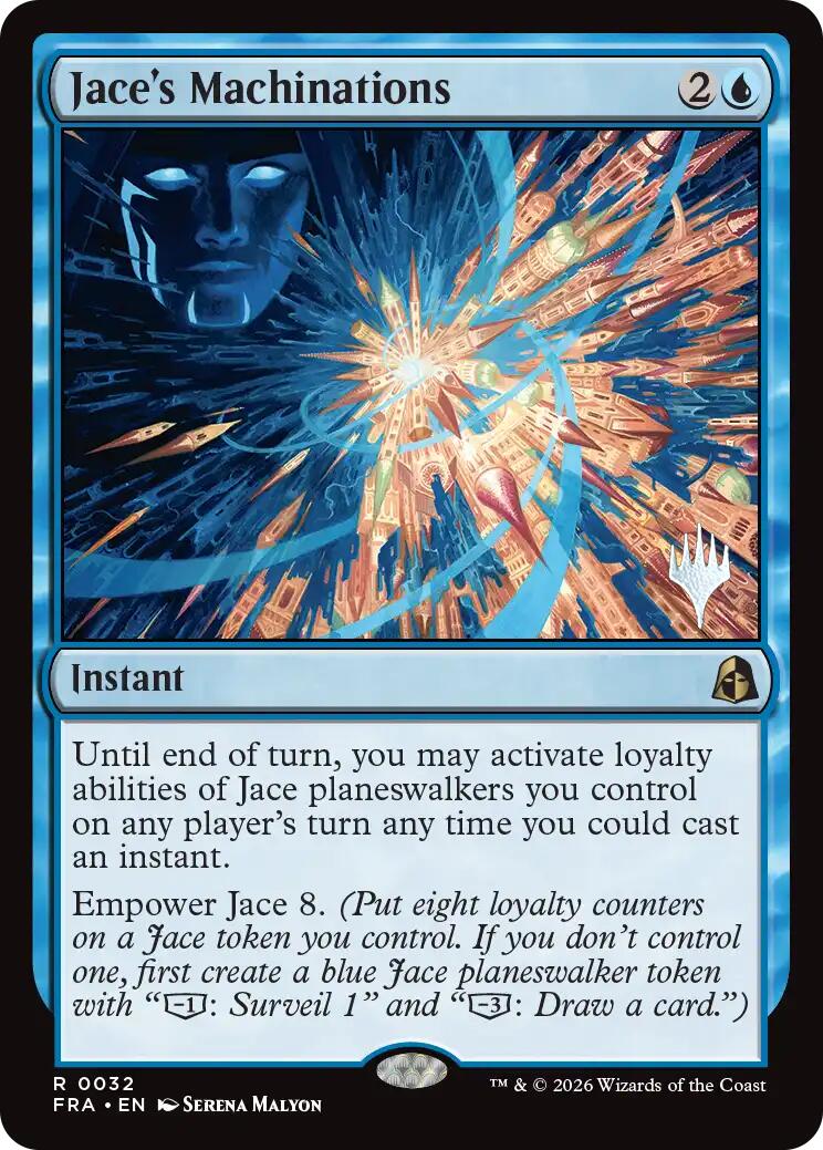Jace's Machinations [Reality Fracture Promos] | Exor Games New Glasgow