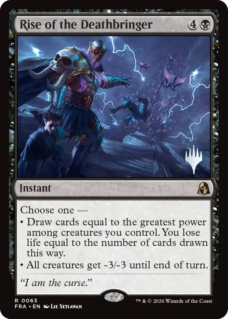 Rise of the Deathbringer [Reality Fracture Promos] | Exor Games New Glasgow