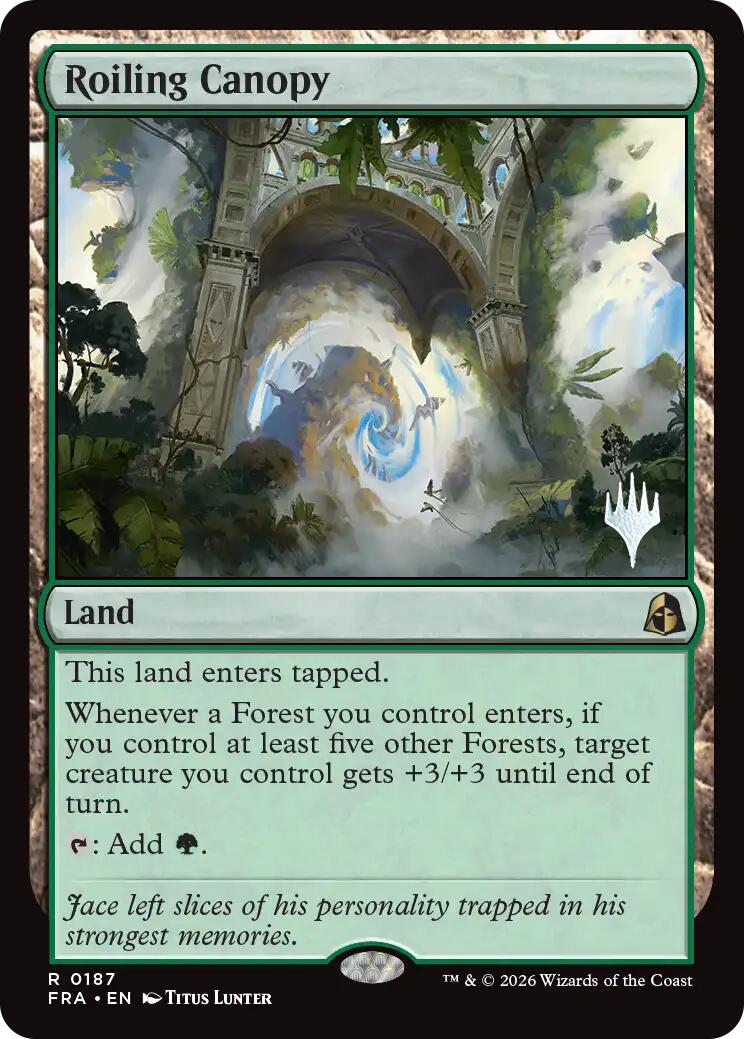Roiling Canopy [Reality Fracture Promos] | Exor Games New Glasgow