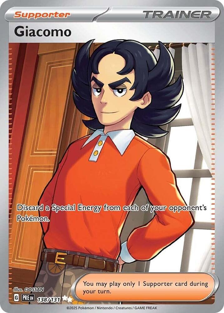 Giacomo (138/131) [Scarlet & Violet: Prismatic Evolutions] | Exor Games New Glasgow