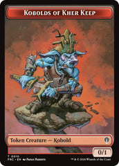 Kobolds of Kher Keep // Phyrexian Mite Double-Sided Token [Reality Fracture Commander Tokens] | Exor Games New Glasgow