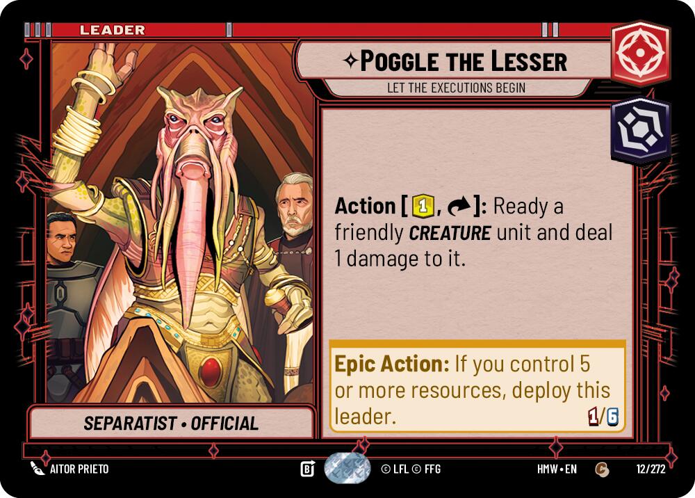 Poggle the Lesser - Let the Executions Begin (12/272) (12/272) [Homeworlds] | Exor Games New Glasgow