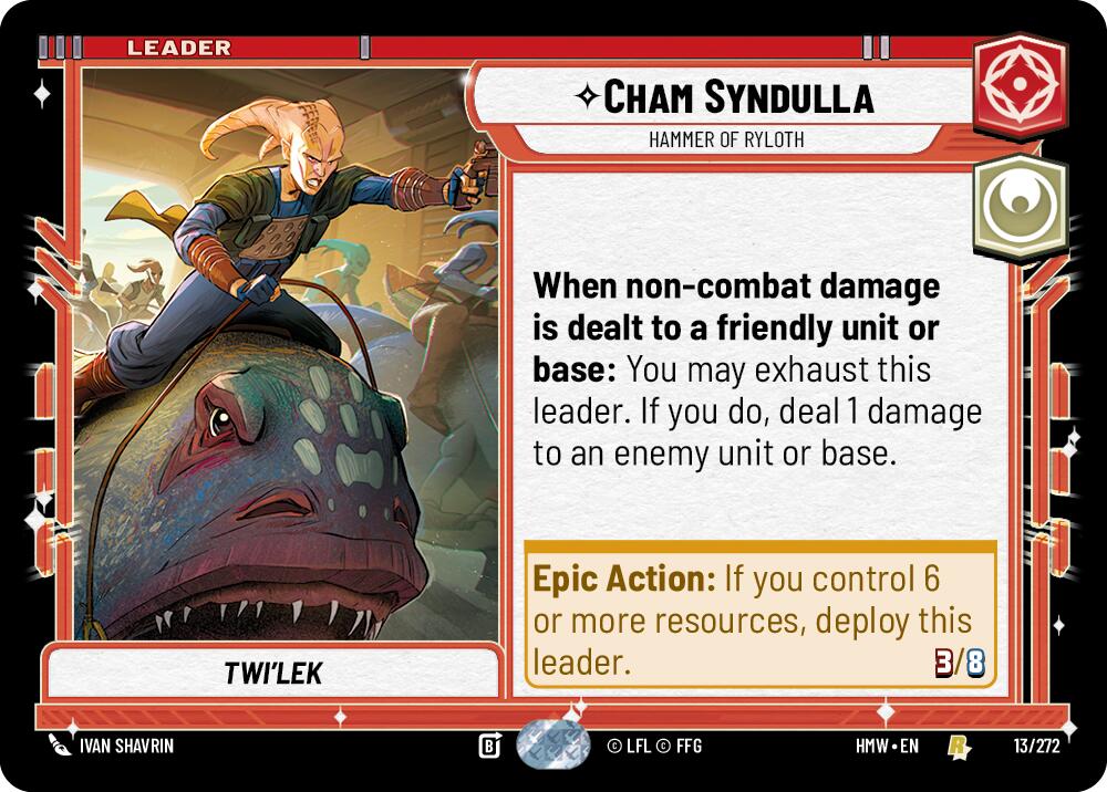 Cham Syndulla - Hammer of Ryloth (13/272) (13/272) [Homeworlds] | Exor Games New Glasgow