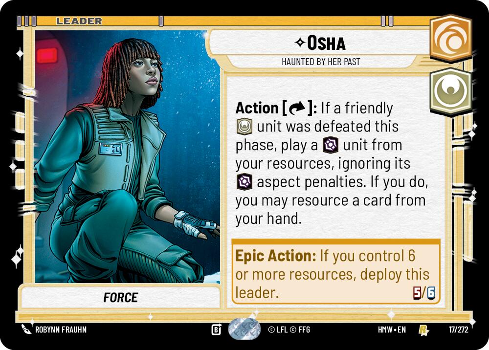 Osha - Haunted By Her Past (17/272) (17/272) [Homeworlds] | Exor Games New Glasgow
