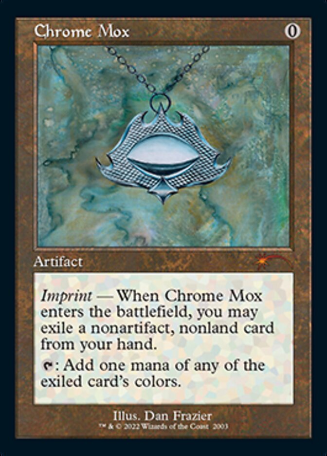 Chrome Mox (Retro) [Secret Lair Countdown Kit] | Exor Games New Glasgow