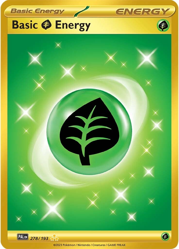 Basic Grass Energy (278/193) [Scarlet & Violet: Paldea Evolved] | Exor Games New Glasgow