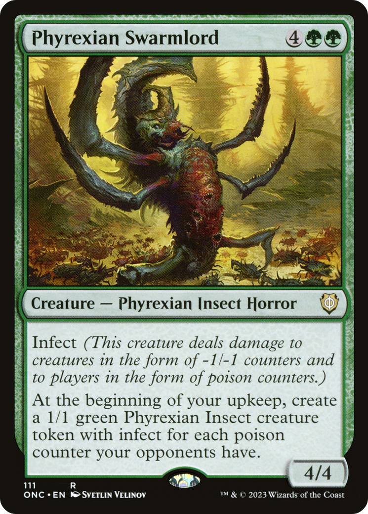 Phyrexian Swarmlord [Phyrexia: All Will Be One Commander] | Exor Games New Glasgow