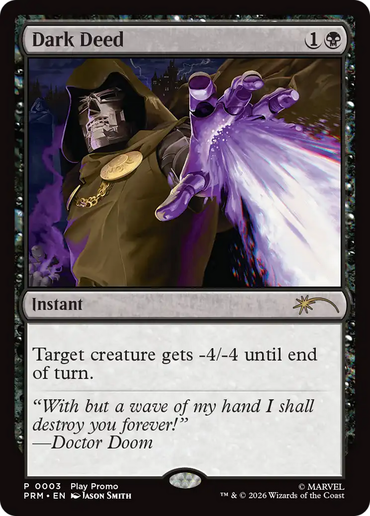 Dark Deed [Standard Showdown Promos] | Exor Games New Glasgow