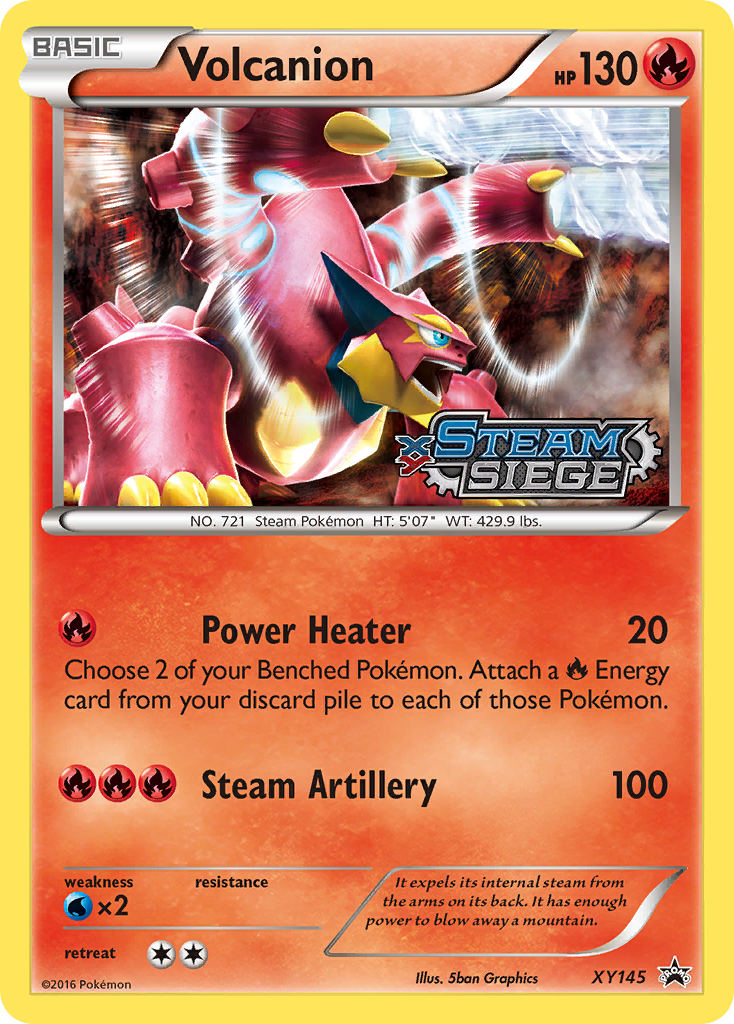 Volcanion (XY145) [XY: Black Star Promos] | Exor Games New Glasgow