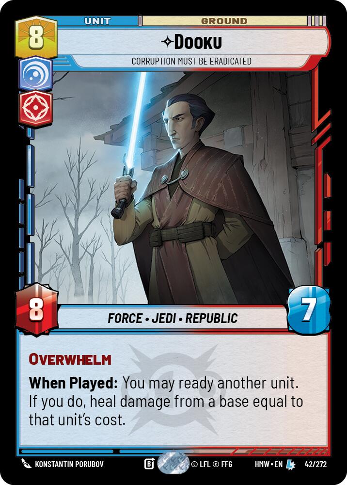 Dooku - Corruption Must Be Eradicated (42/272) (42/272) [Homeworlds] | Exor Games New Glasgow