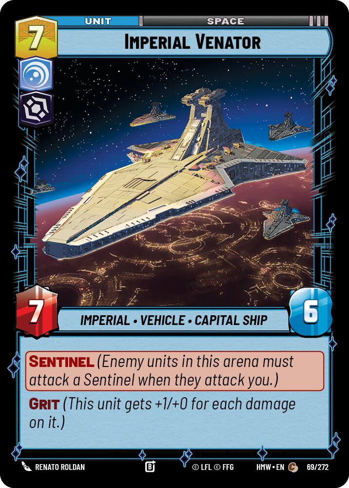 Imperial Venator (69/272) (69/272) [Homeworlds] | Exor Games New Glasgow