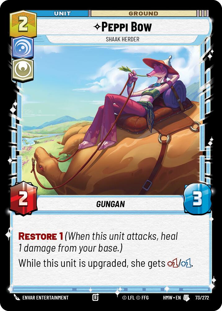 Peppi Bow - Shaak Herder (73/272) (73/272) [Homeworlds] | Exor Games New Glasgow