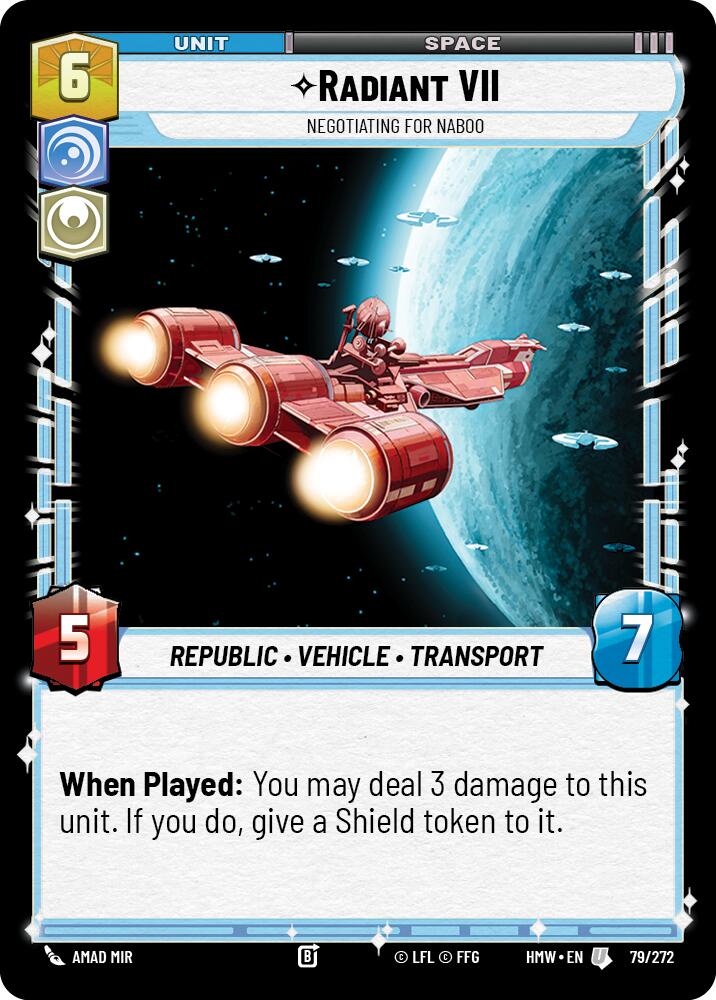 Radiant VII - Negotiating for Naboo (79/272) (79/272) [Homeworlds] | Exor Games New Glasgow