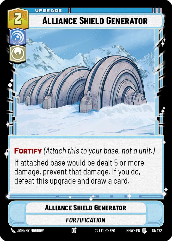 Alliance Shield Generator (81/272) (81/272) [Homeworlds] | Exor Games New Glasgow