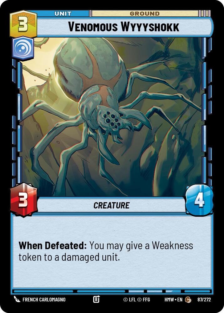 Venomous Wyyyshokk (87/272) (87/272) [Homeworlds] | Exor Games New Glasgow