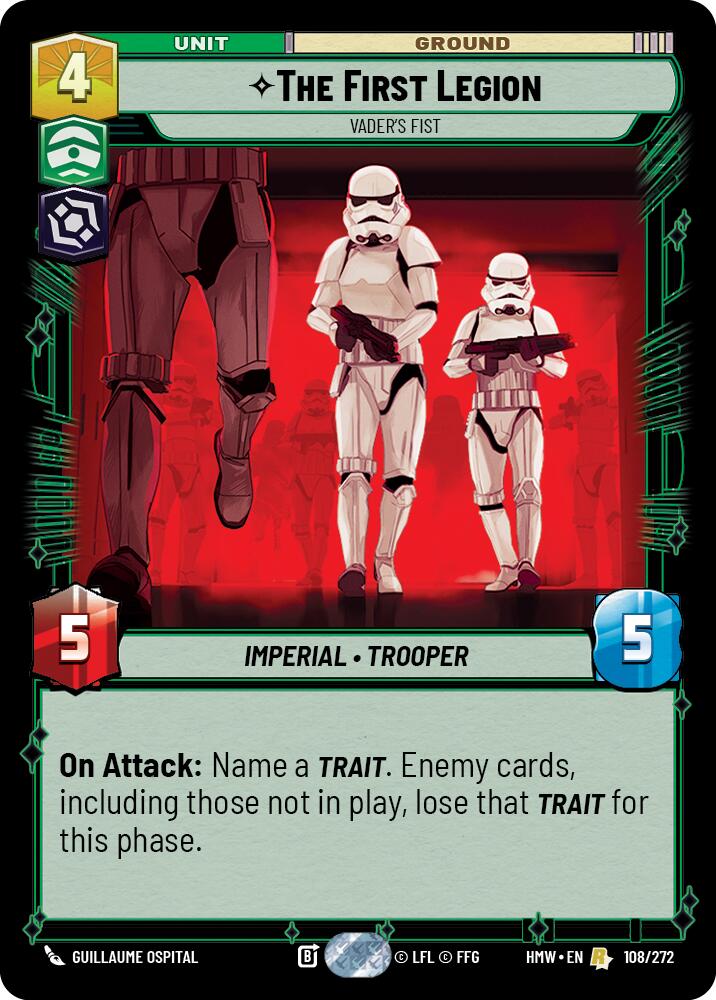 The First Legion - Vader's Fist (108/272) (108/272) [Homeworlds] | Exor Games New Glasgow