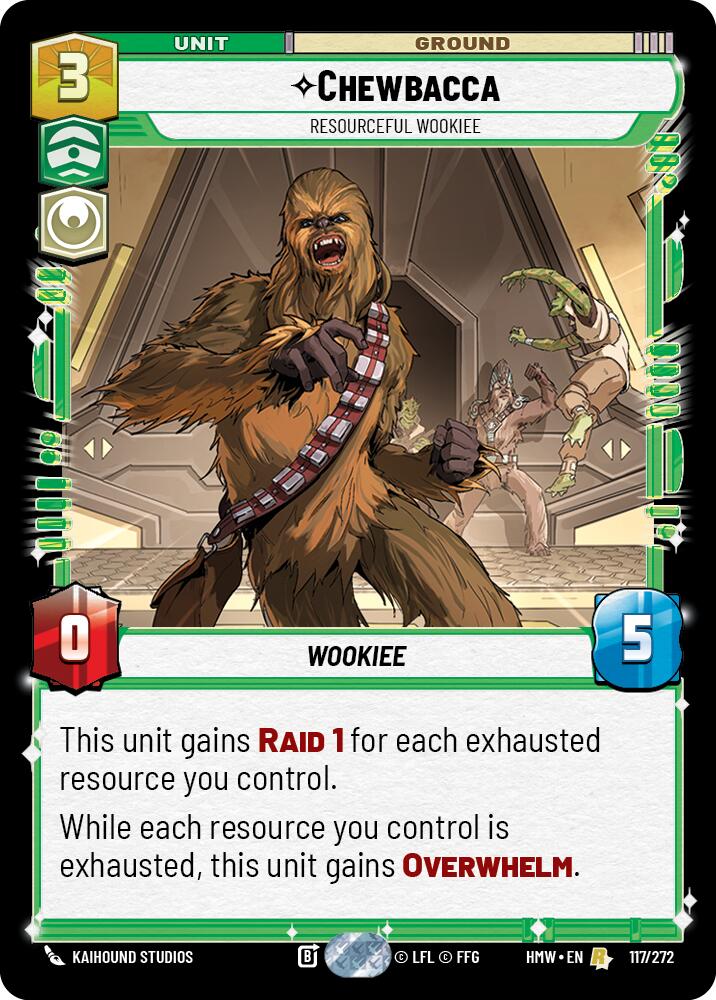 Chewbacca - Resourceful Wookiee (117/272) (117/272) [Homeworlds] | Exor Games New Glasgow