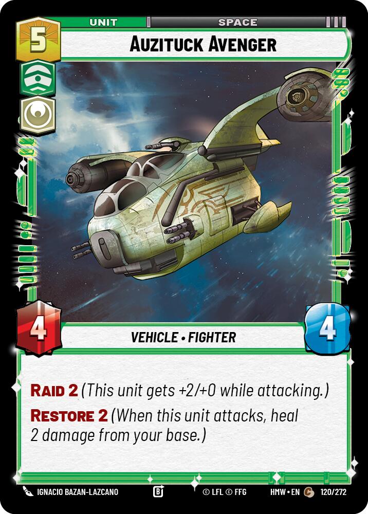 Auzituck Avenger (120/272) (120/272) [Homeworlds] | Exor Games New Glasgow