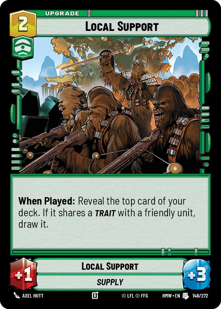 Local Support (148/272) (148/272) [Homeworlds] | Exor Games New Glasgow