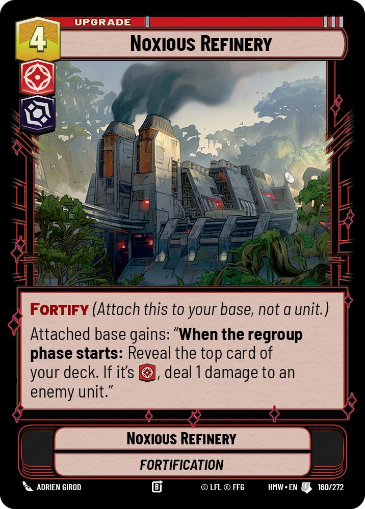 Noxious Refinery (160/272) (160/272) [Homeworlds] | Exor Games New Glasgow