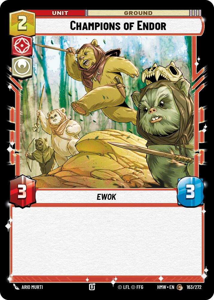 Champions of Endor (163/272) (163/272) [Homeworlds] | Exor Games New Glasgow