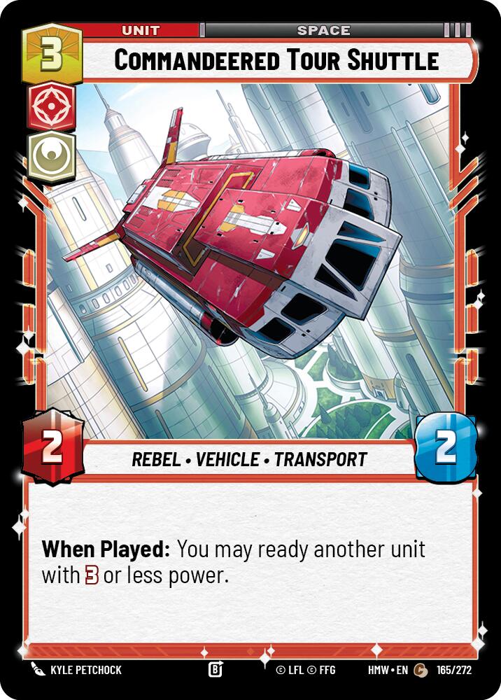 Commandeered Tour Shuttle (165/272) (165/272) [Homeworlds] | Exor Games New Glasgow