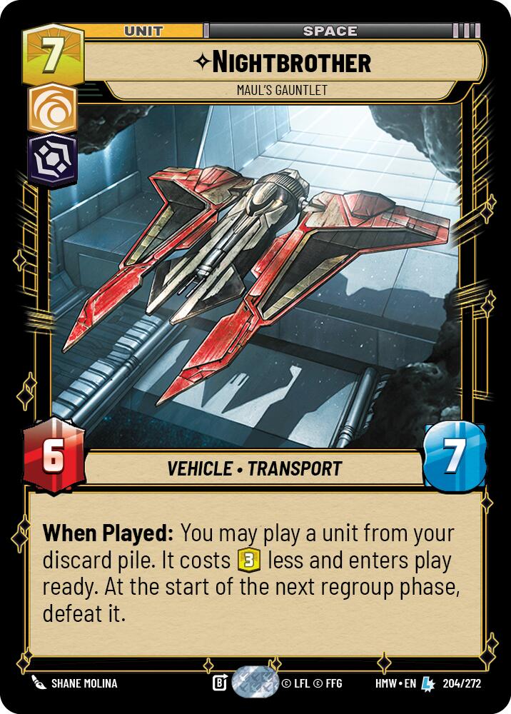 Nightbrother - Maul's Gauntlet (204/272) (204/272) [Homeworlds] | Exor Games New Glasgow