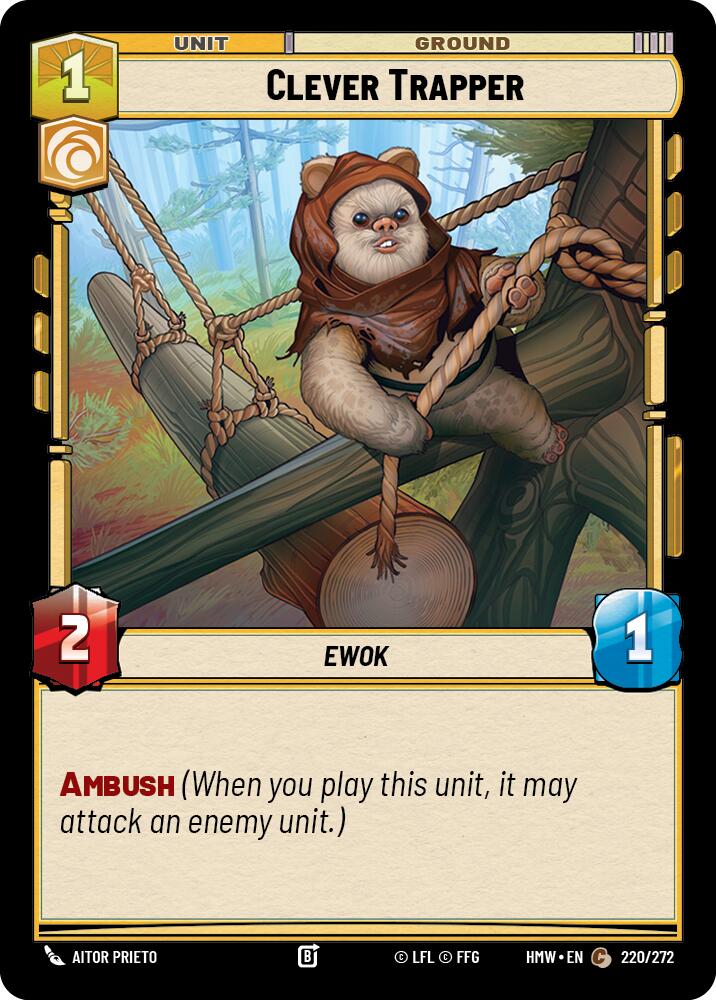 Clever Trapper (220/272) (220/272) [Homeworlds] | Exor Games New Glasgow
