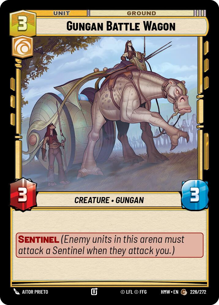 Gungan Battle Wagon (226/272) (226/272) [Homeworlds] | Exor Games New Glasgow
