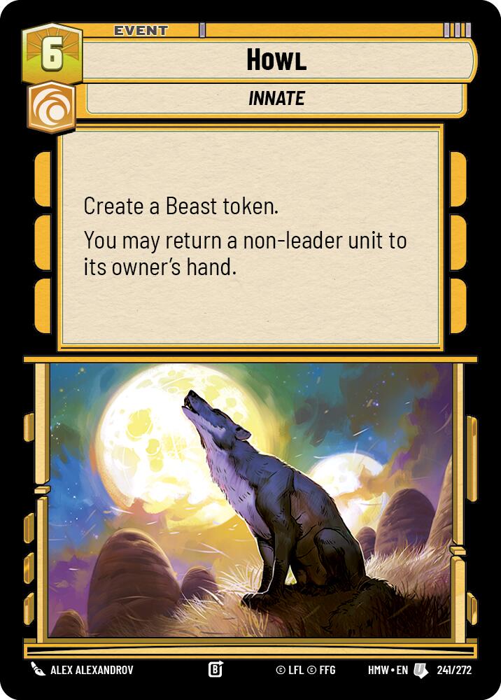 Howl (241/272) (241/272) [Homeworlds] | Exor Games New Glasgow
