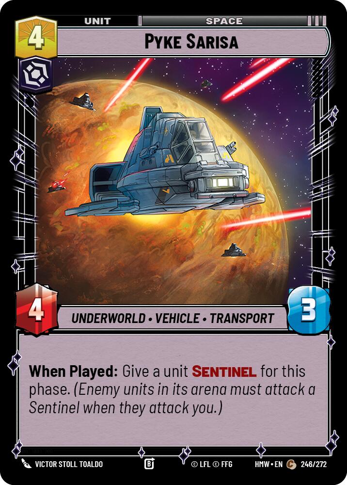 Pyke Sarisa (246/272) (246/272) [Homeworlds] | Exor Games New Glasgow