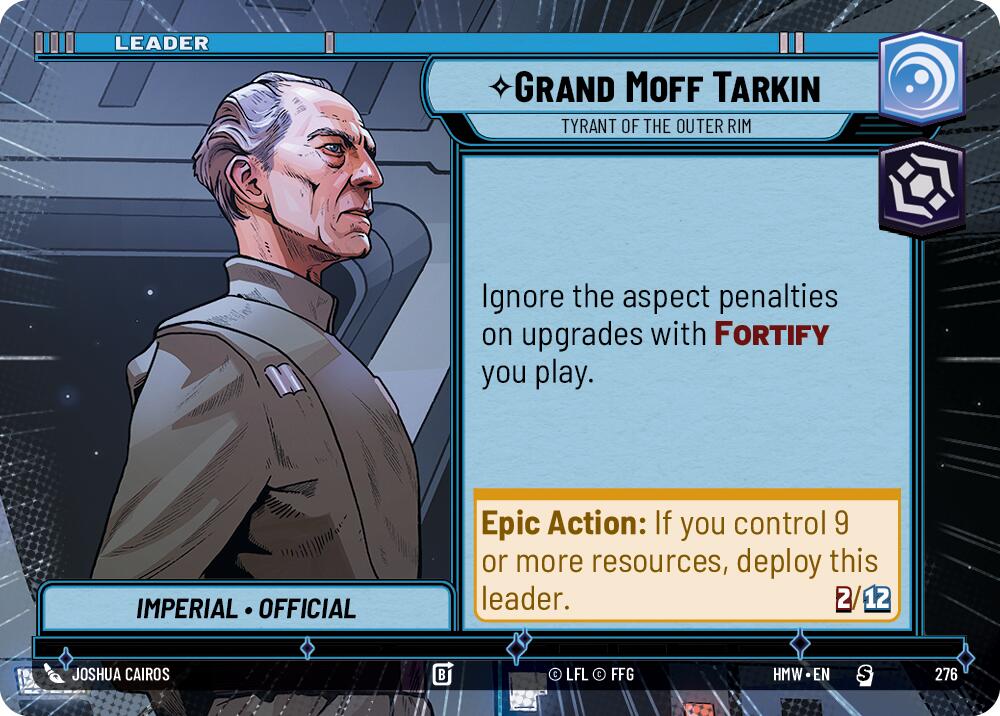 Grand Moff Tarkin - Tyrant of the Outer Rim (276) (Hyperspace) (276) [Homeworlds] | Exor Games New Glasgow