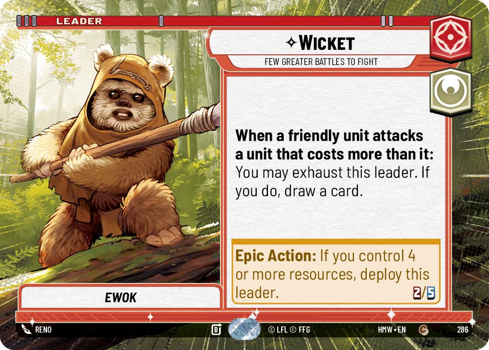 Wicket - Few Greater Battles to Fight (286) (Hyperspace) (286) [Homeworlds] | Exor Games New Glasgow